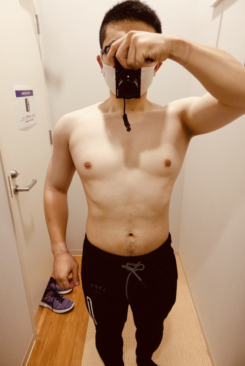 【ダイエット1週目】体型正面