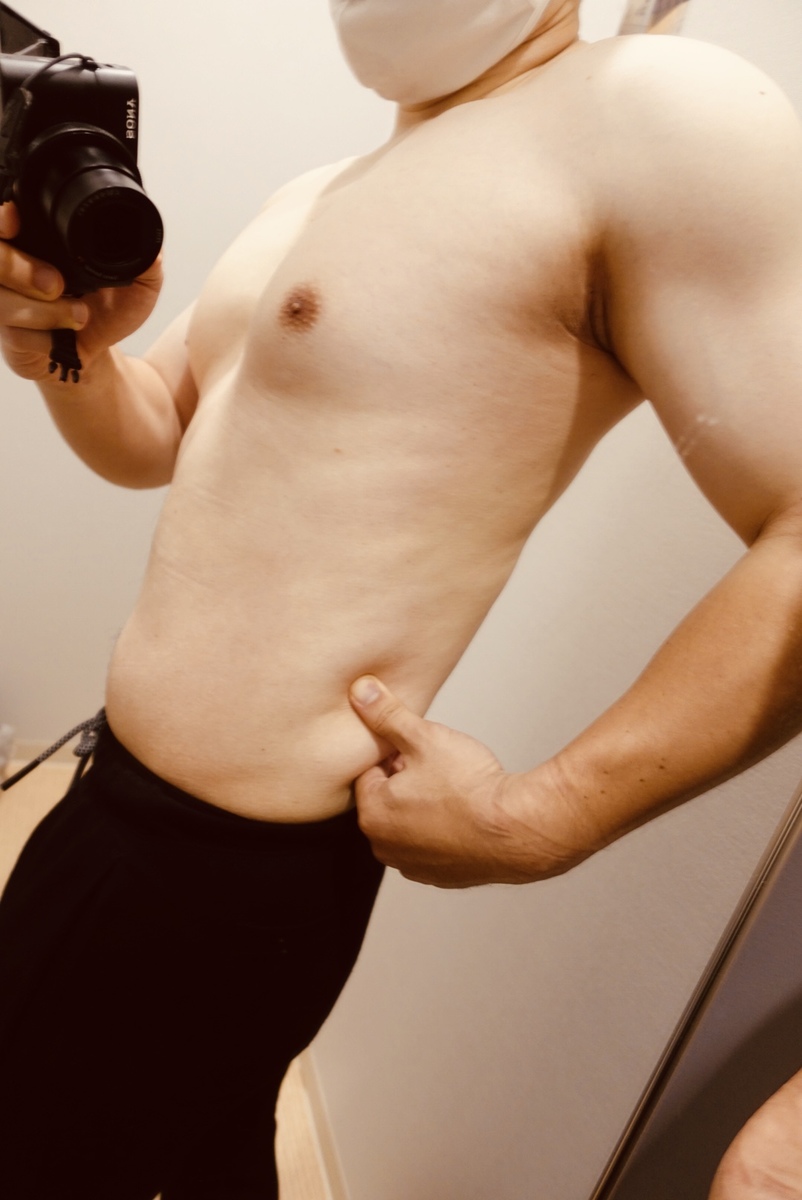 【ダイエット1週目】お腹まわり1