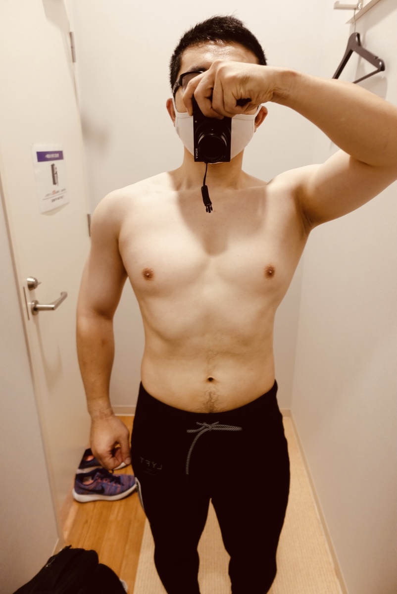【ダイエット3週目】体型正面