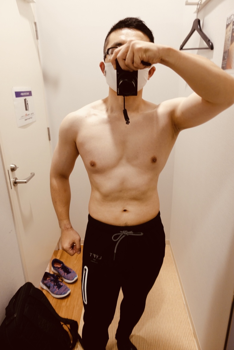【ダイエット最終週】体型正面