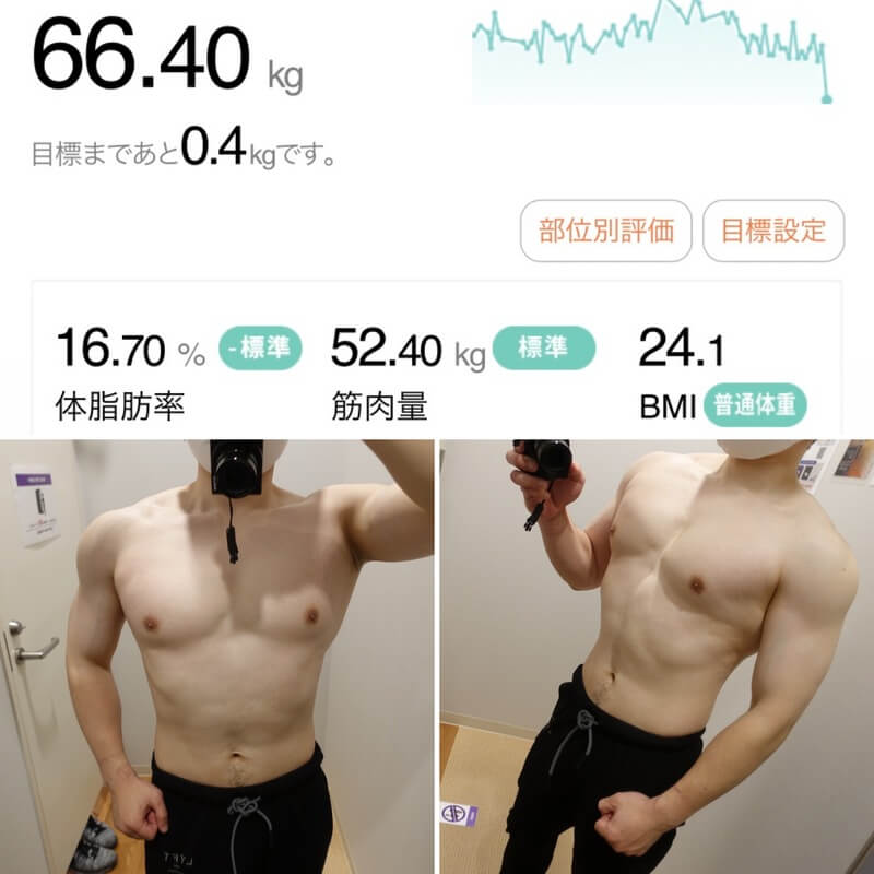 MUASHIダイエット2週目