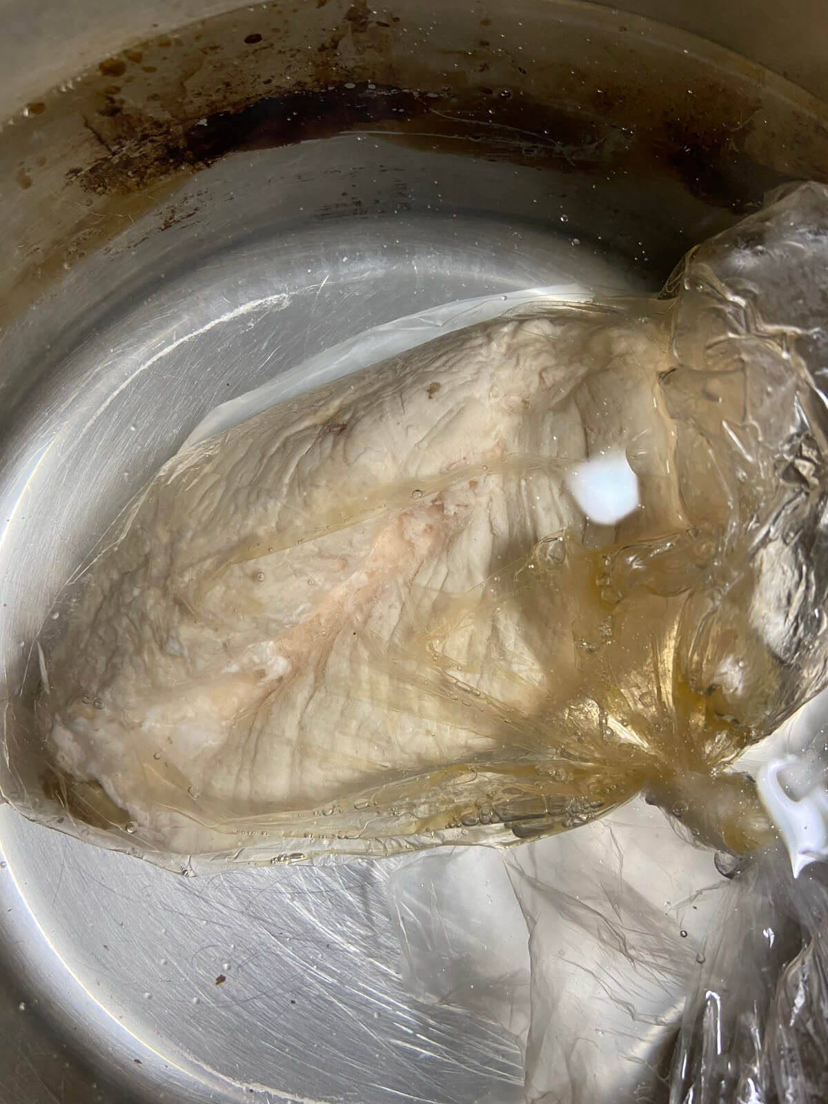 アイラップ（鶏むね肉）の調理完了