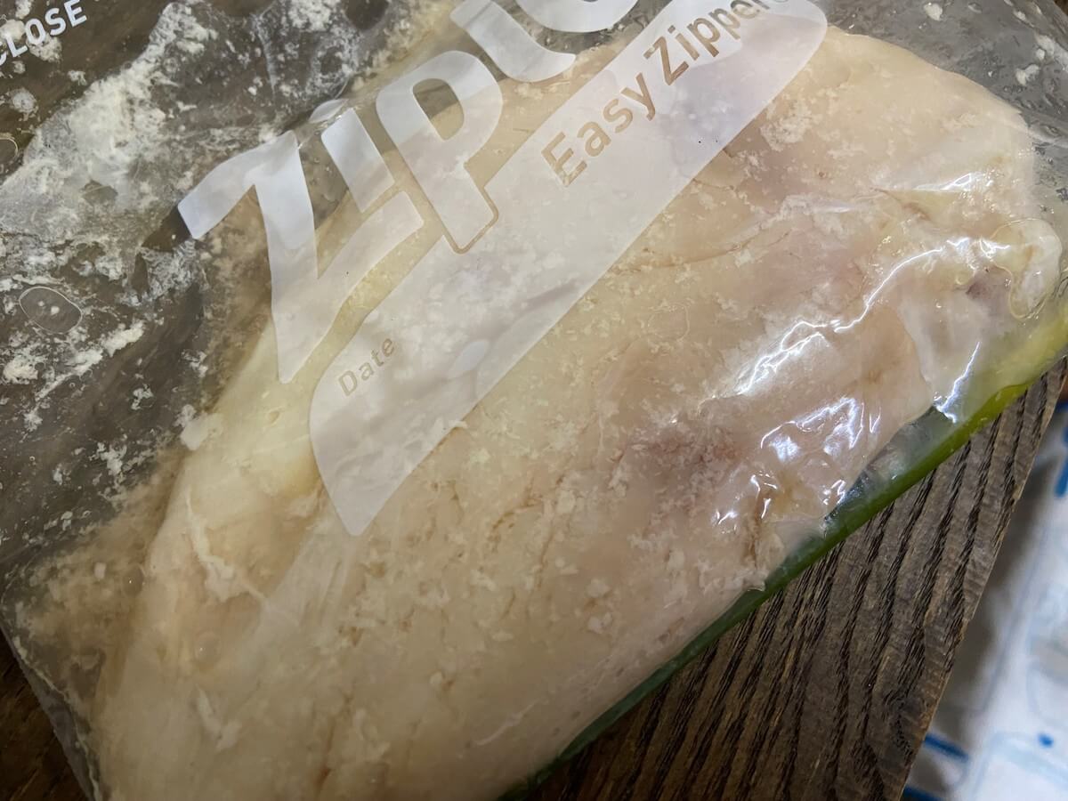 TESCOMで鶏むね肉を2時間加熱