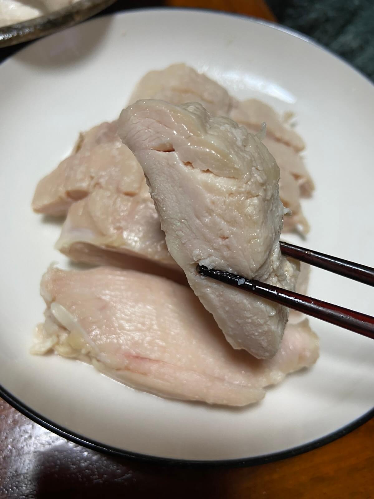 TESCOMで調理した鶏むね肉を実食