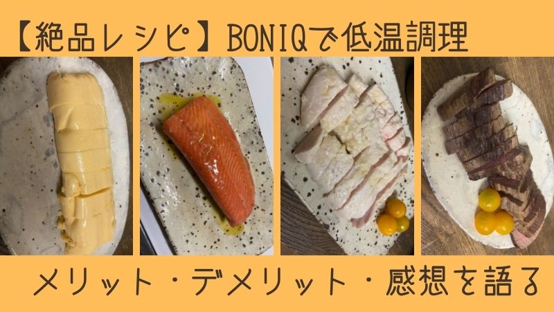 ブログ Boniqを2週間レンタルして8品作ってみた メリット デメリットは たんくとっぷレベル１から始めるブログ生活