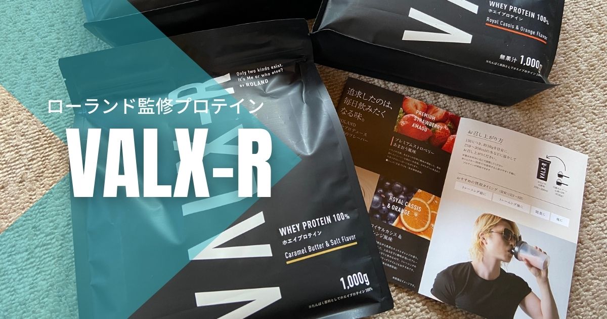 Valx R 口コミ評判は プロテインの味 成分まとめ 実食レビュー たんくとっぷレベル１から始めるブログ生活